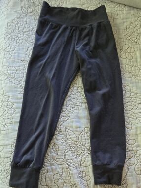 Kids Cozy Charcoal Gray Jogger Sweatpants